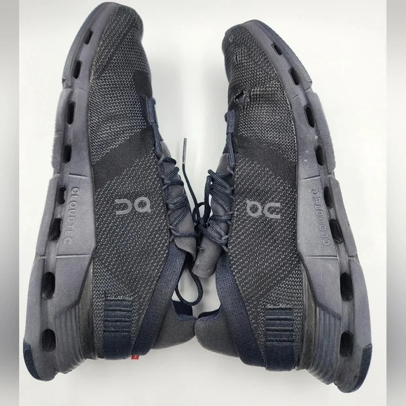 ON Cloudnova Men's Sneaker 11 in Black/Eclipse Gym Outdoors Running Athletic - Picture 6 of 13